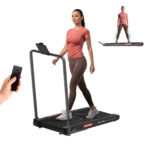 Sparnod WalkyShaky Plus 2-in-1 Walking Pad Treadmill | Foldable Under Desk Treadmill for Home Use - Image 2