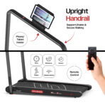 Sparnod WalkyShaky Plus 2-in-1 Walking Pad Treadmill | Foldable Under Desk Treadmill for Home Use - Image 7