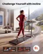 Sparnod STH-3008 2-in-1 Treadmill – 3 HP, 110 kg - Image 7