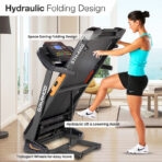 STH-4000 (4.5 HP PEAK DC Motor) Automatic Motorized Running Treadmill - Image 12