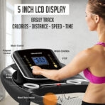STC-4250 (2 HP AC Motor) 3 Level Manual Incline commercial Treadmill - Image 4