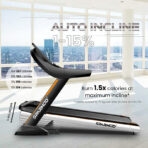 STH-5700 (3 HP DC Motor) Large LED Display with auto incline Treadmill - Image 5