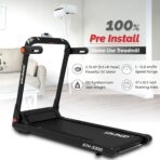 STH-3300 (2.75 HP DC Motor) LED display, 100% Pre Install, foldable treadmill - Image 3