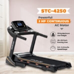 STC-4250 (2 HP AC Motor) 3 Level Manual Incline commercial Treadmill - Image 9