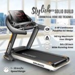 STC-4850 (4 HP AC MOTOR) Solid Build Commercial Home use Treadmill - Image 10