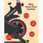 SSB-08 Spin bike 8kgs flywheel with hand pulse - Image 3