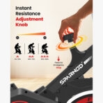 SSB-08 Spin bike 8kgs flywheel with hand pulse - Image 4