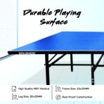 STT-13 Foldable Table Tennis Table for Indoor Sport Use - Image 3