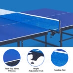 STT-13 Foldable Table Tennis Table for Indoor Sport Use - Image 5