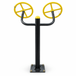 Outdoor Dual Hand Wheel Exerciser