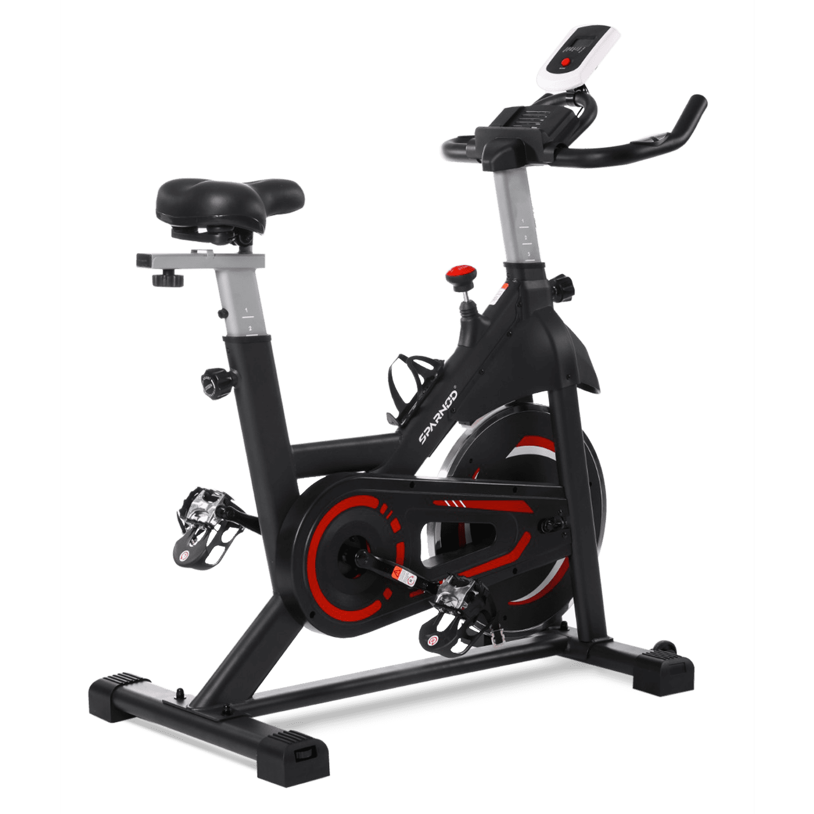 SSB-11 Spin Bike Exercise Cycle for Home Gym with 13 kg Heavy-duty Flywheel - Image 1