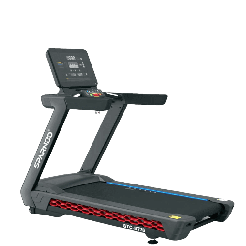 STC-5775 (5.5 HP AC Motor) Automatic Motorized Walking and Running Commercial Treadmill - Image 1