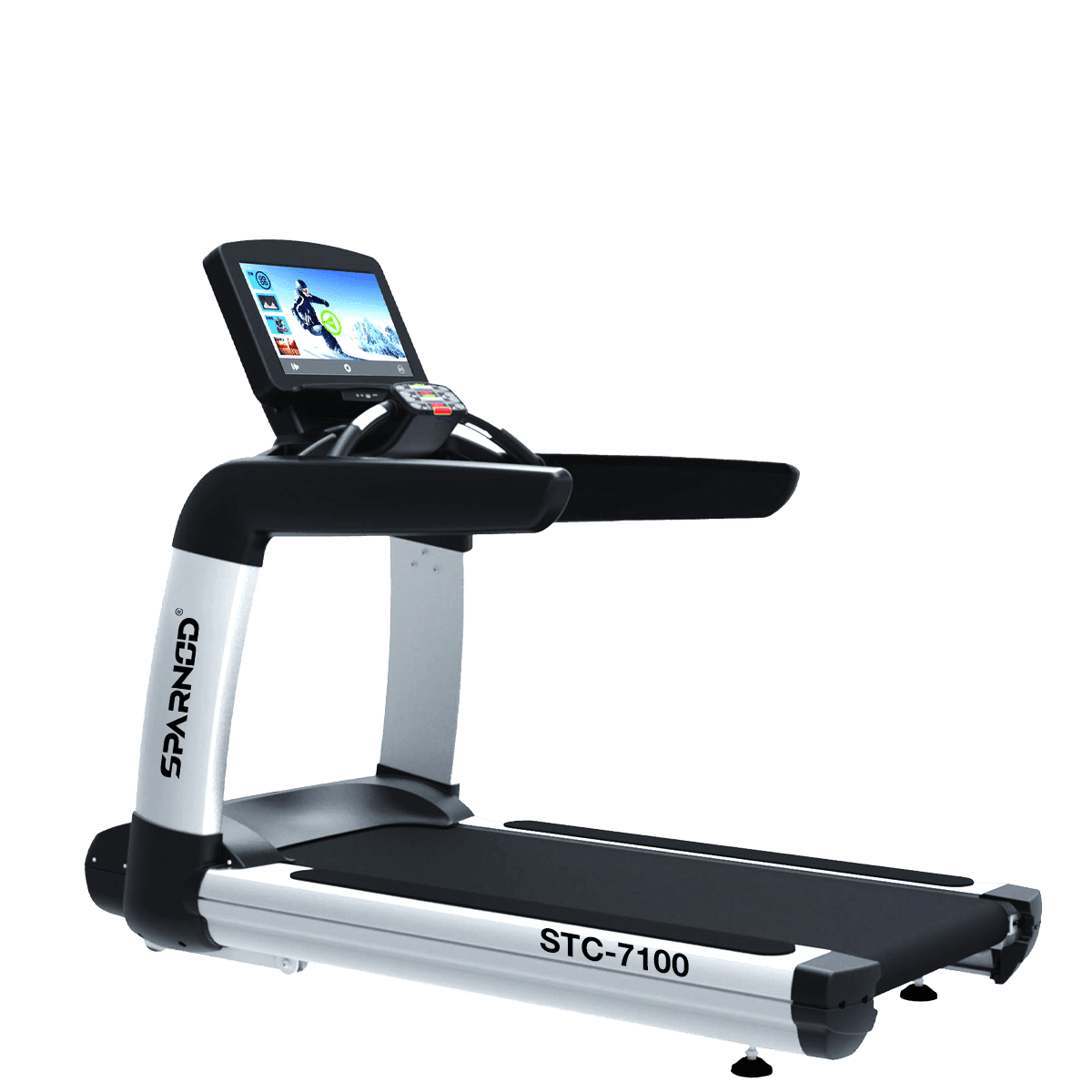 stc-7100-life-fitness-treadmill-1 STC-7100 (7 HP AC Motor) Heavy Duty Commercial Use Treadmill - Image 1