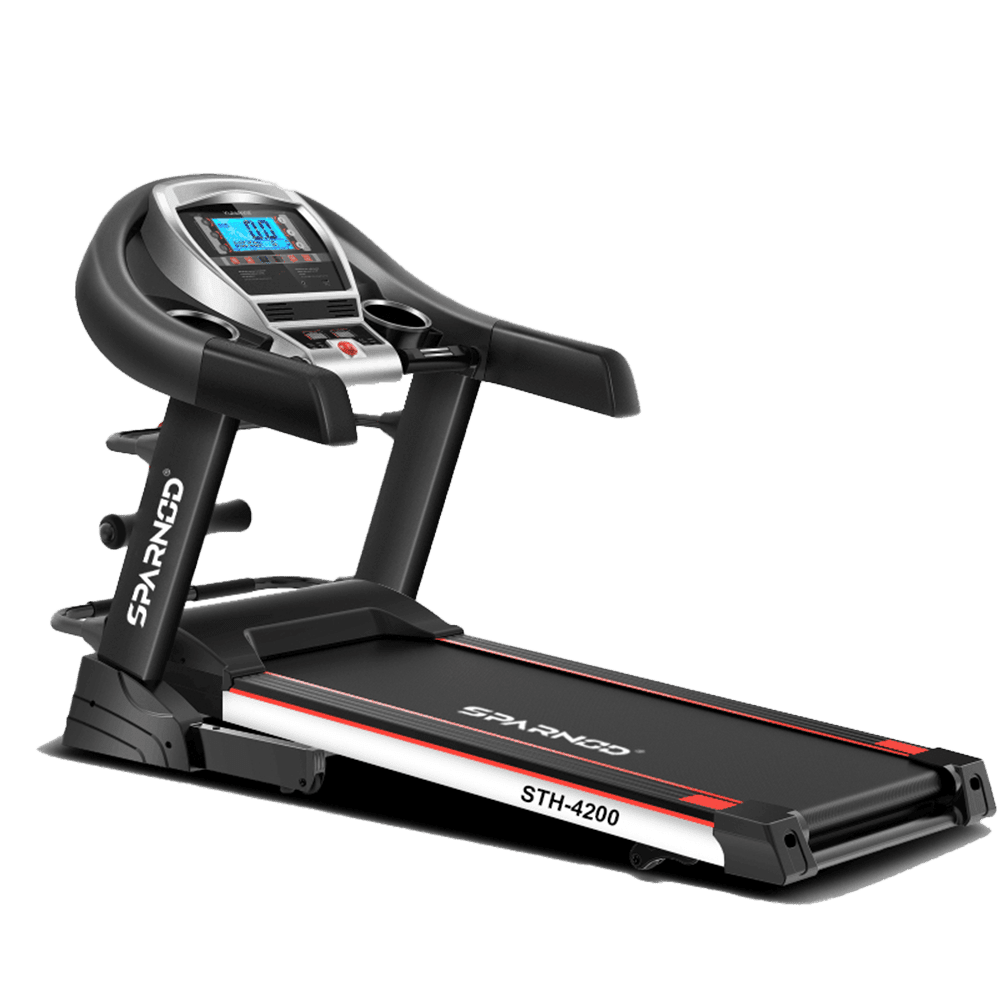 sth-4200-for-sale-treadmill-1 STH-4200 (2.25 HP DC Motor) multi-function with Semi Auto Lubrication Treadmill - Image 1